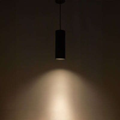 Lorna 13-in Tall Cylinder Damp-Rated LED Pendant (4-in Dia.)