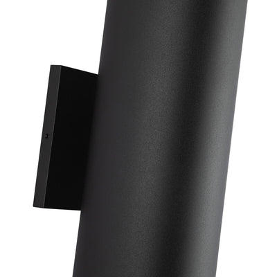 Lorna 12-in (4-in Dia.) Aluminum Up & Down Wall Sconce