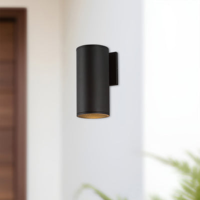 Lorna 9-in (4-in Dia.) Aluminum Outdoor Wall Sconce