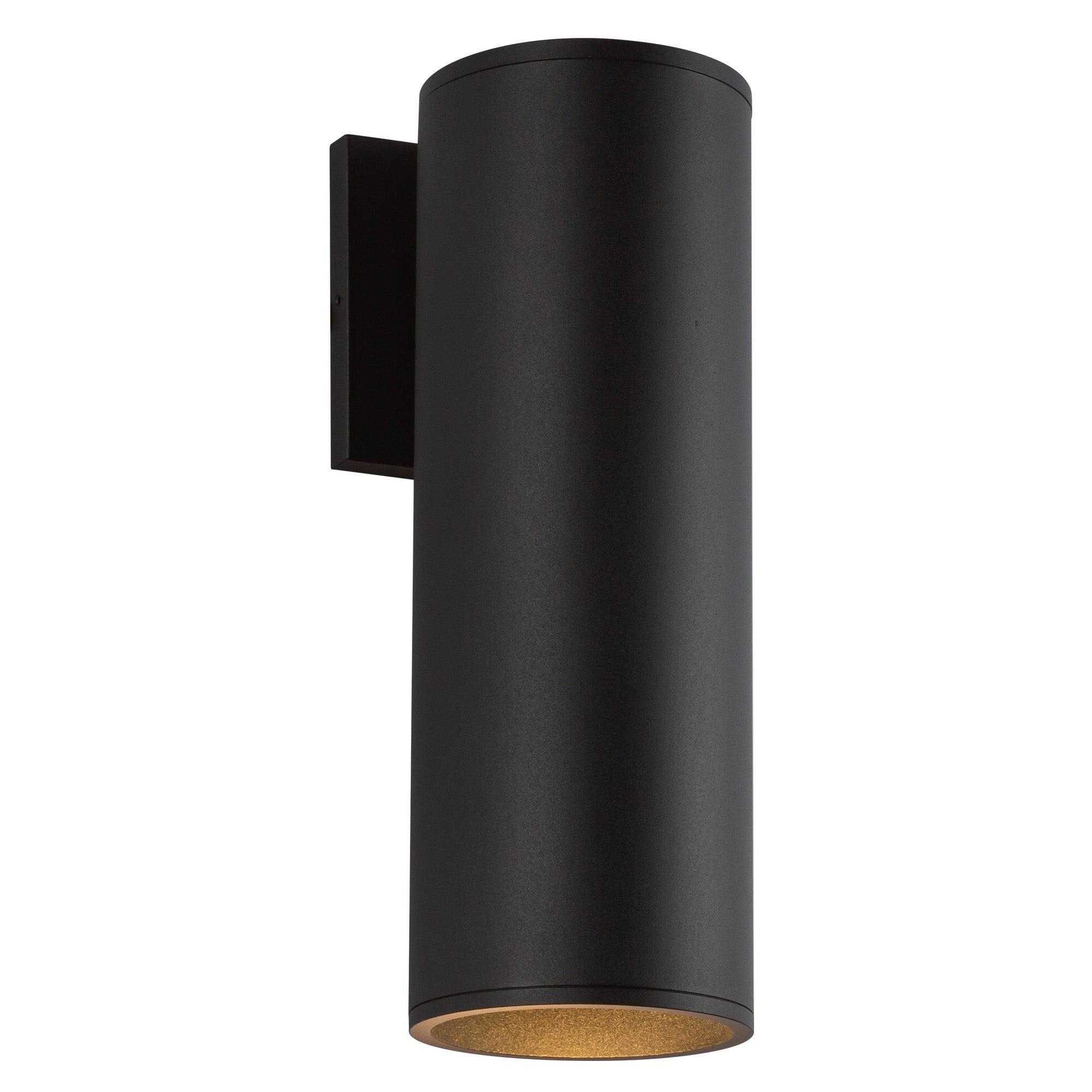 Lorna 12-in (4-in Dia.) Aluminum Outdoor Wall Sconce