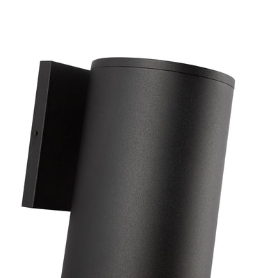 Lorna 12-in (4-in Dia.) Aluminum Outdoor Wall Sconce