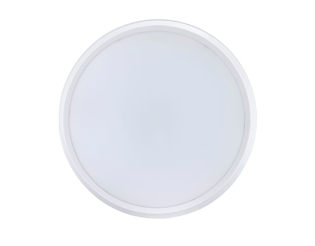 EVO1 48 Inch 1 Light White Fan with Retractable Blades and LED