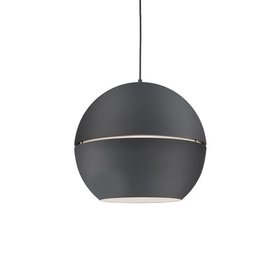 Lucas 24-in Spun Aluminum Dome Pendant
