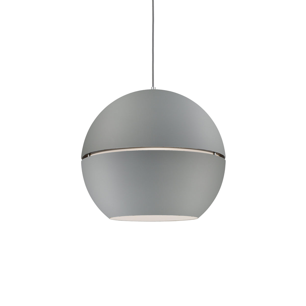 Lucas 24-in Spun Aluminum Dome Pendant