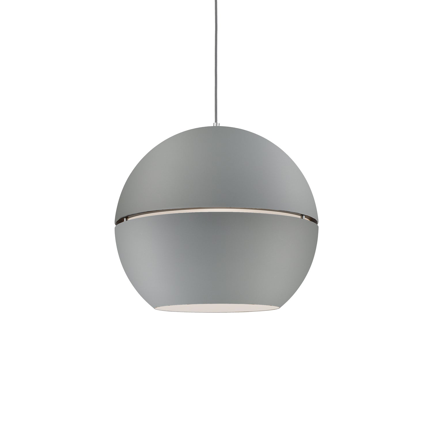 Lucas 24-in Spun Aluminum Dome Pendant
