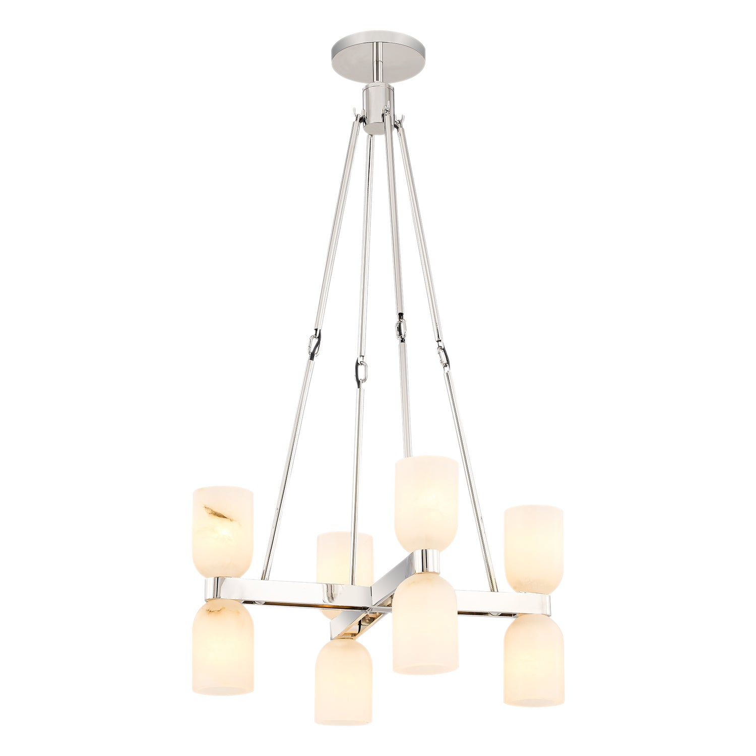 Lucian 22-in Steel Chandelier