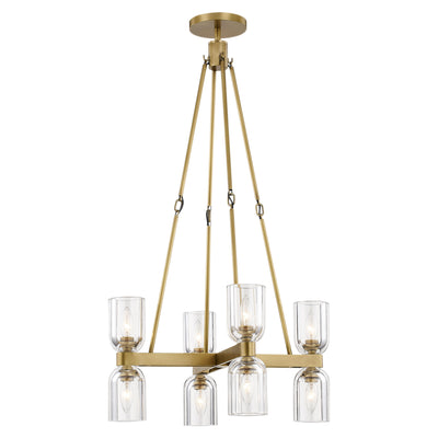 Lucian 22-in Steel Chandelier