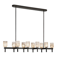 Lucian 52-in Steel Linear Pendant
