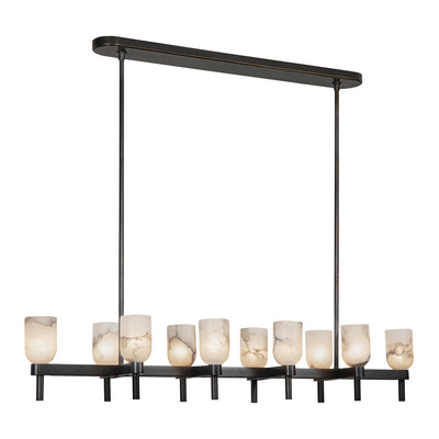 Lucian 52-in Steel Linear Pendant