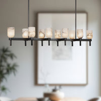 Lucian 52-in Steel Linear Pendant