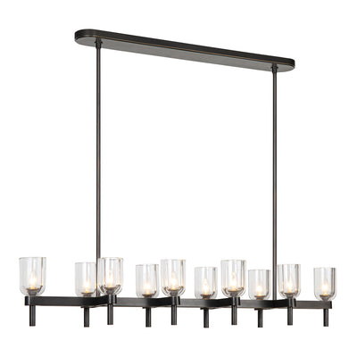 Lucian 52-in Steel Linear Pendant