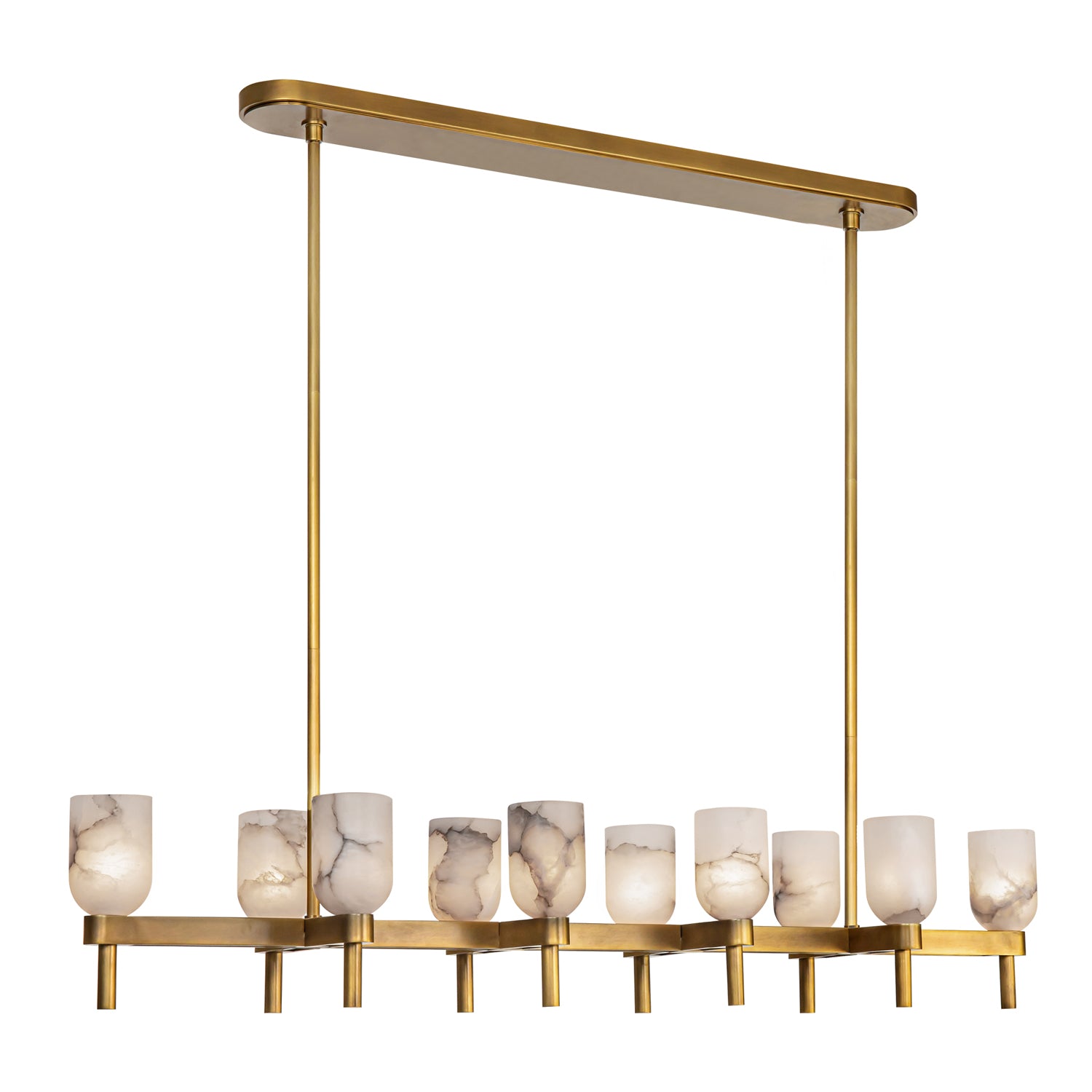 Lucian 52-in Steel Linear Pendant