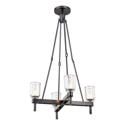 Lucian 22-in Steel Pendant