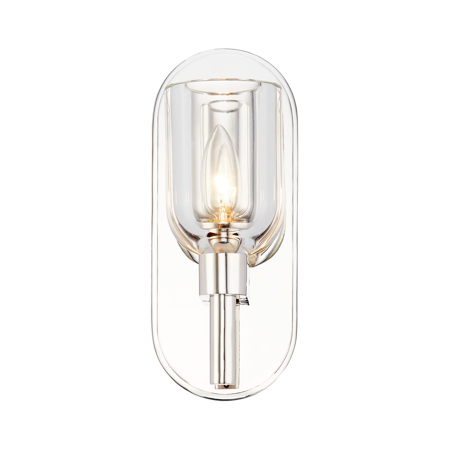Lucian 9-in Steel Vanity Light