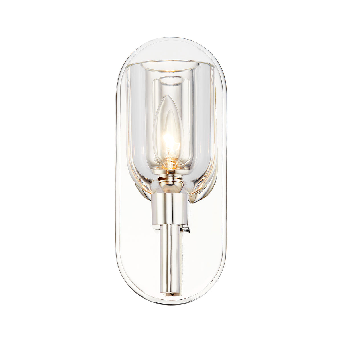 Lucian 9-in Steel Vanity Light