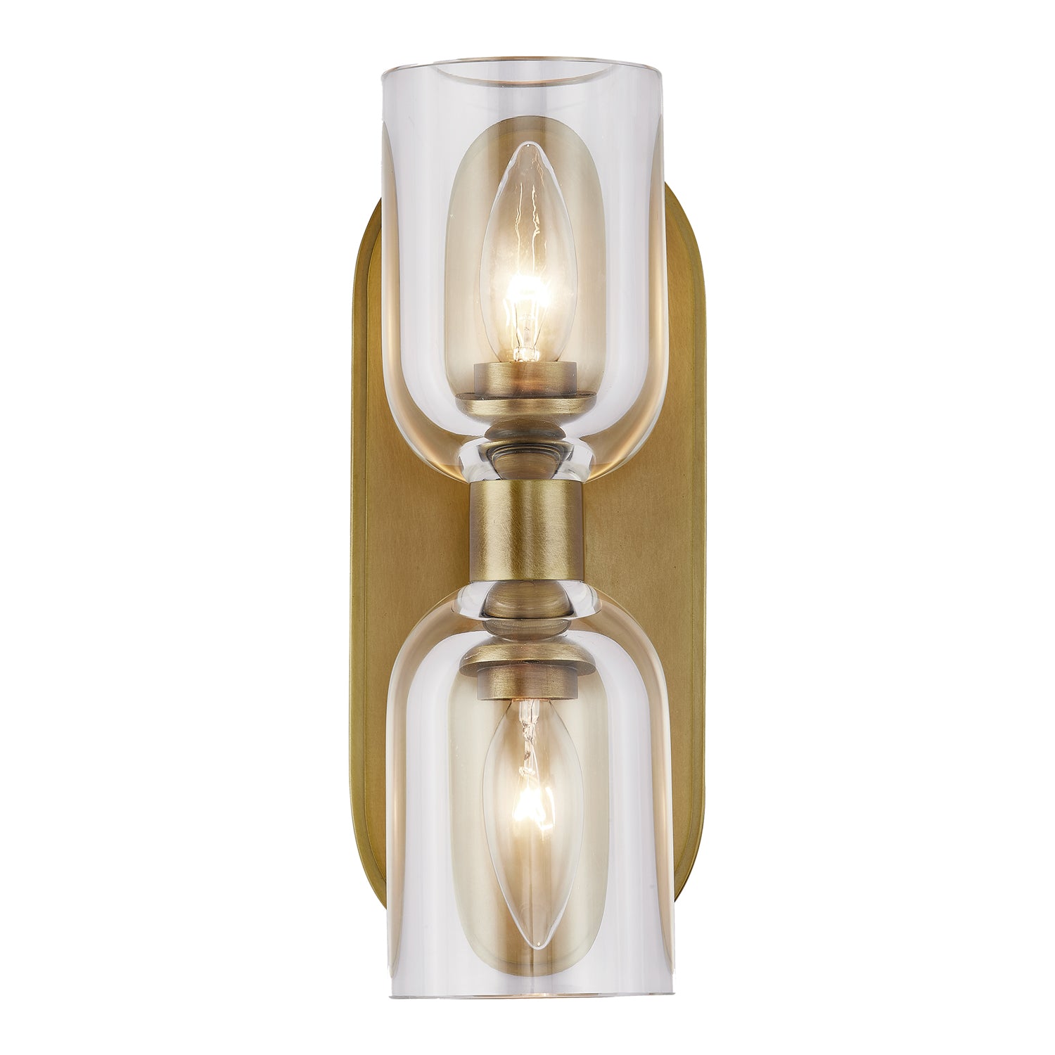 Lucian 11-in Steel Vanity Light