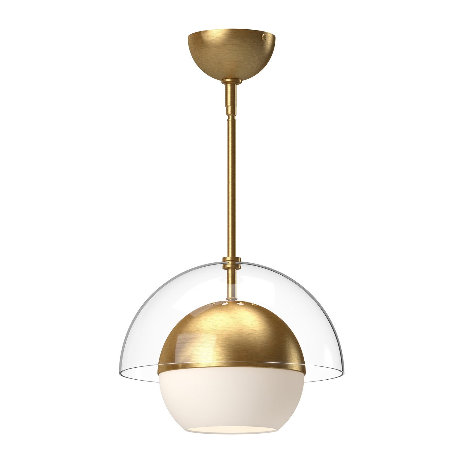 Lucy 12-in Steel Pendant