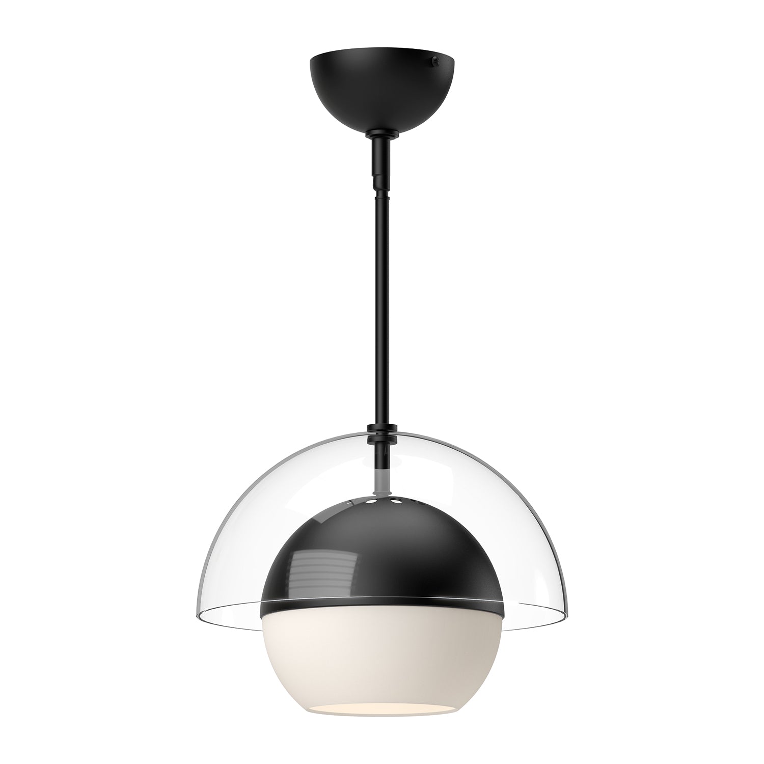 Lucy 12-in Steel Pendant