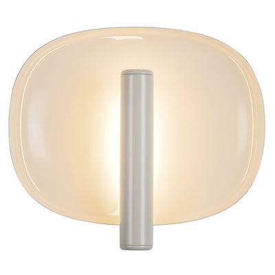 Lustre 9-in Aluminum Steel Wall Sconce