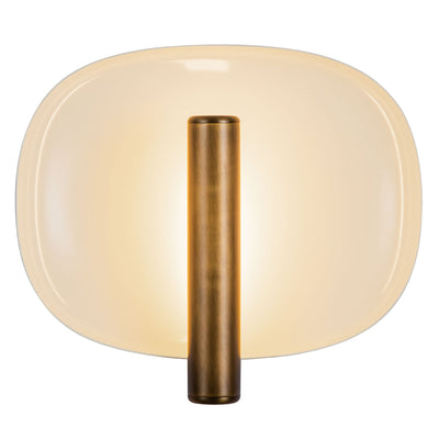 Lustre 9-in Aluminum Steel Wall Sconce