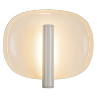 Lustre 9-in Aluminum Steel Wall Sconce