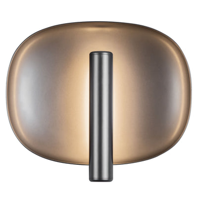 Lustre 9-in Aluminum Steel Wall Sconce