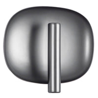 Lustre 9-in Aluminum Steel Wall Sconce