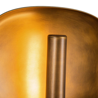 Lustre 9-in Aluminum Steel Wall Sconce