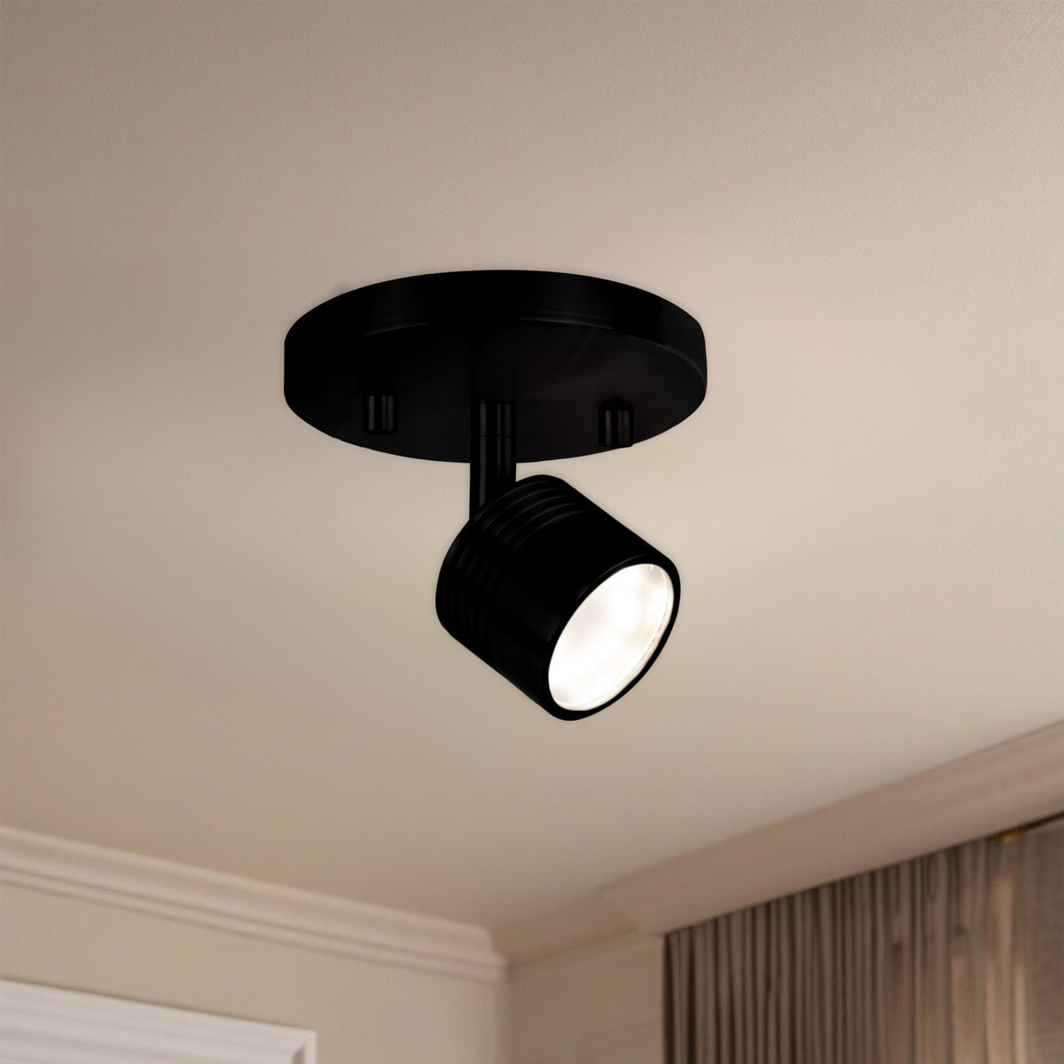 Lyra 6-in Steel Track Light