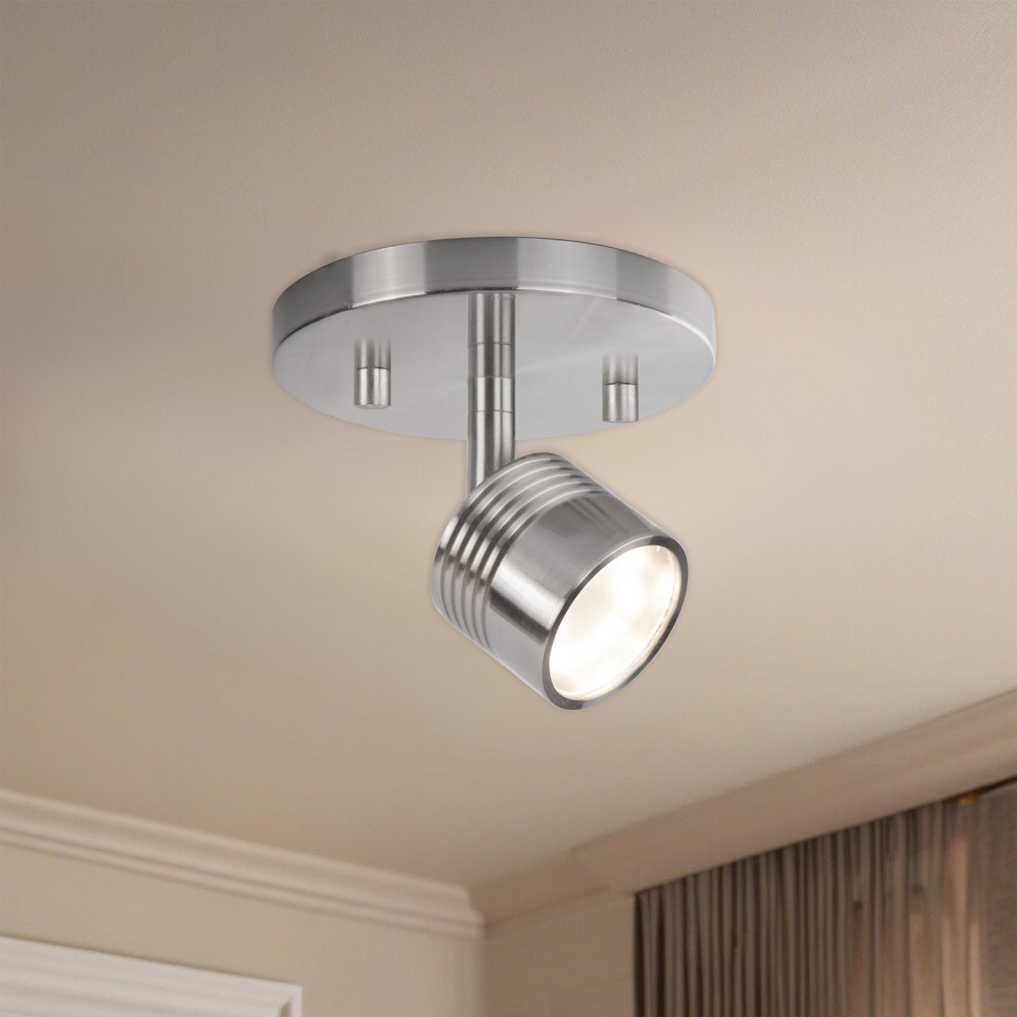 Lyra 6-in Steel Track Light