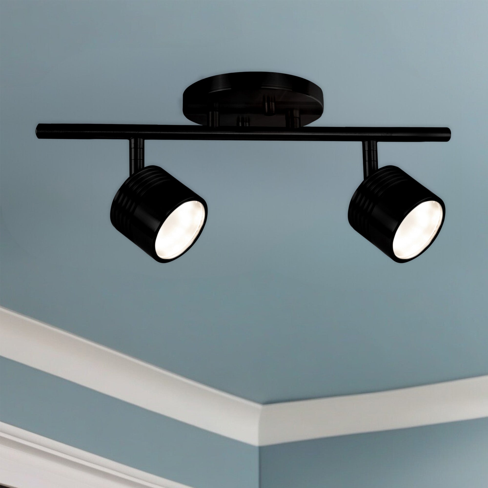 Lyra 15-in Steel Track Light