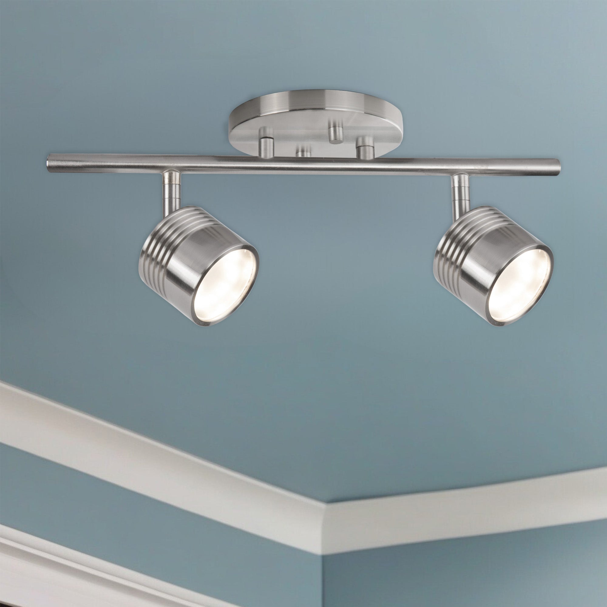 Lyra 15-in Steel Track Light
