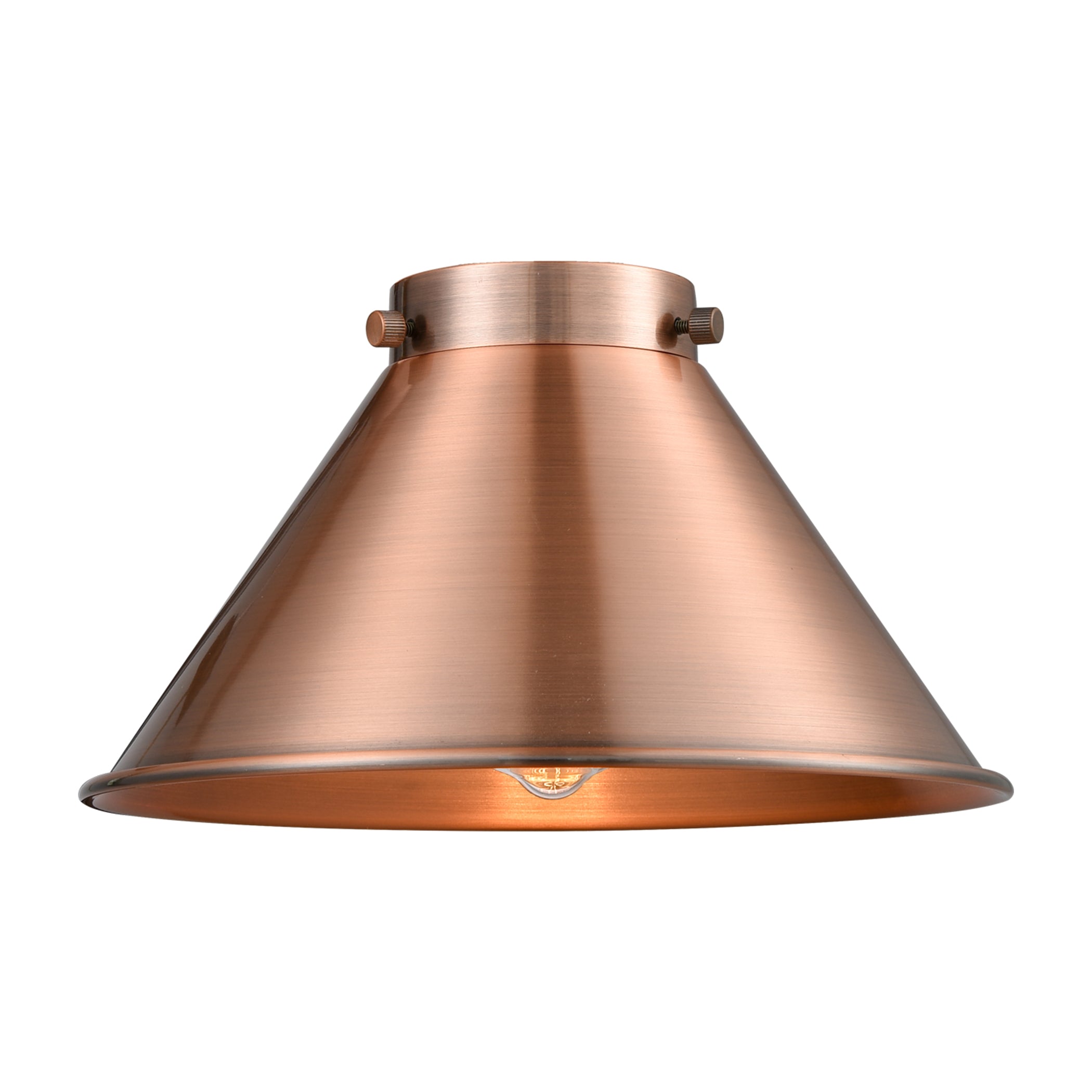 Franklin Restoration Antique Brass Metal Shade