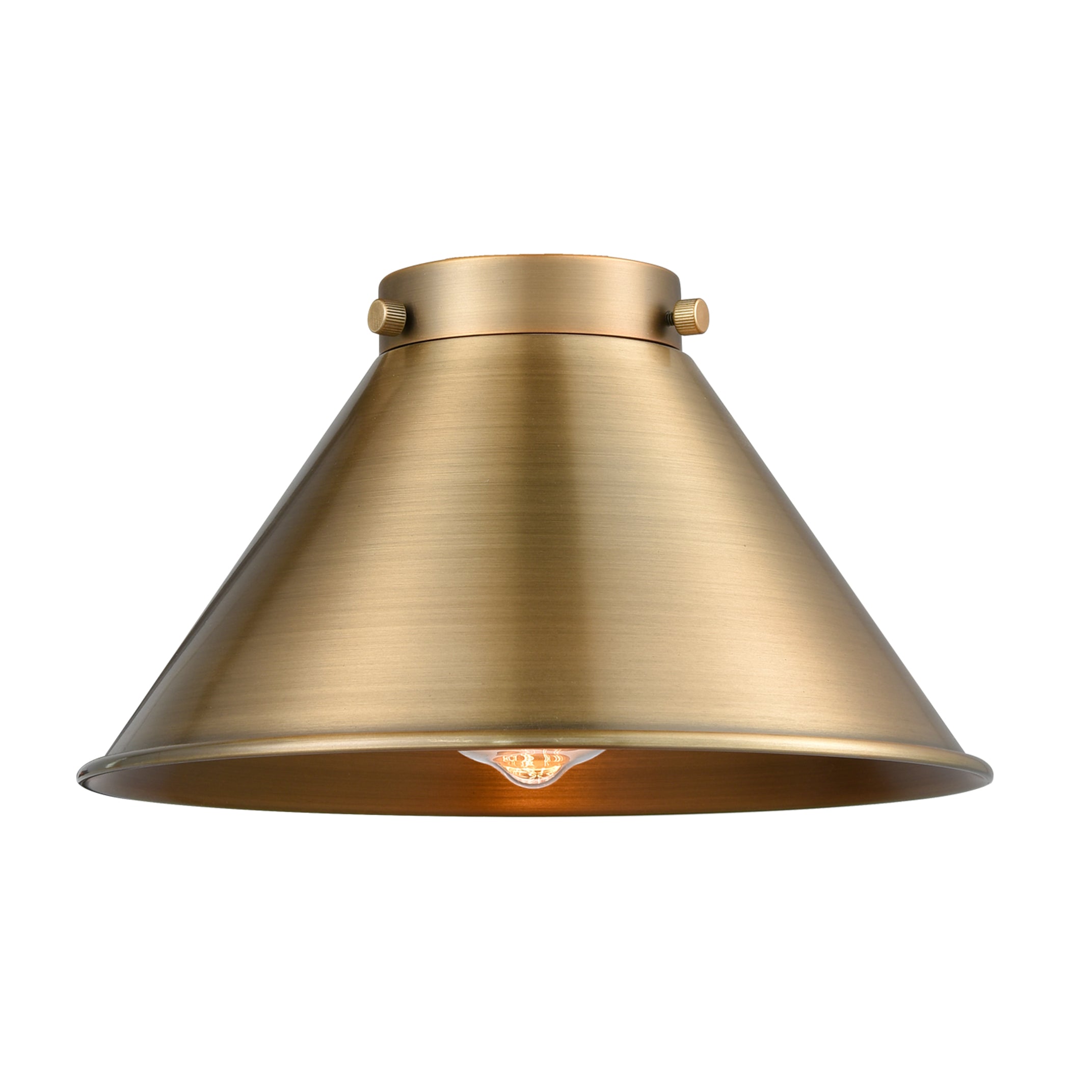 Franklin Restoration Antique Brass Metal Shade