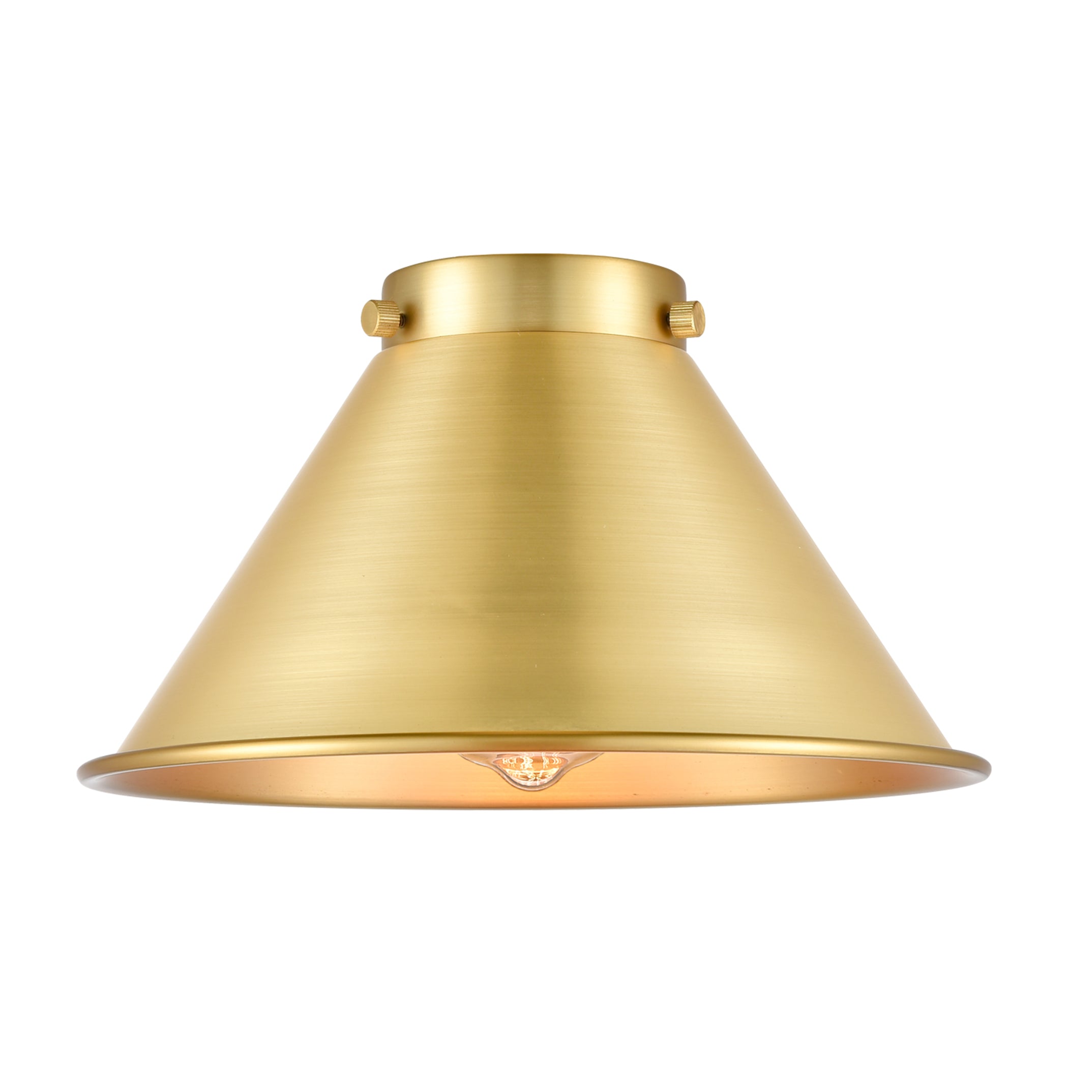 Franklin Restoration Antique Brass Metal Shade