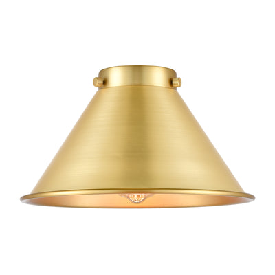 Franklin Restoration Antique Brass Metal Shade