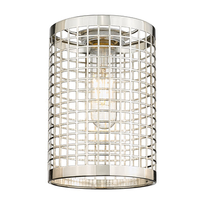 Downtown Urban Metal Shade Antique Brass Steel