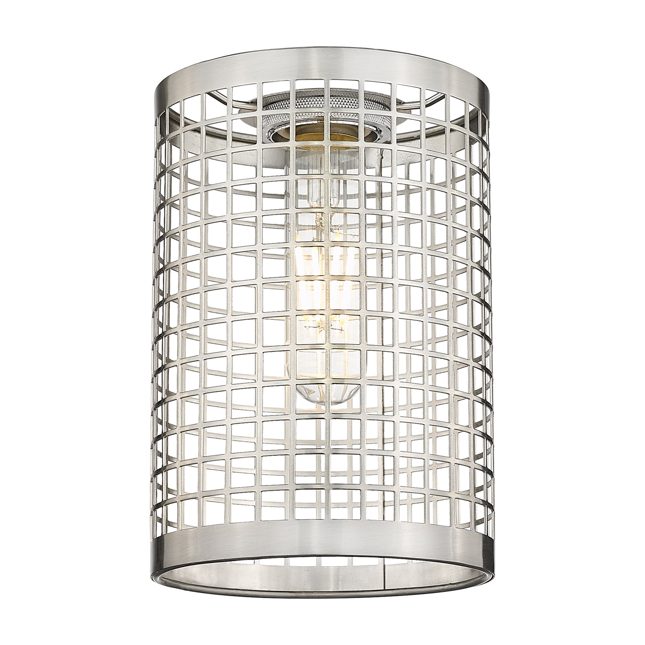 Downtown Urban Metal Shade Antique Brass Steel