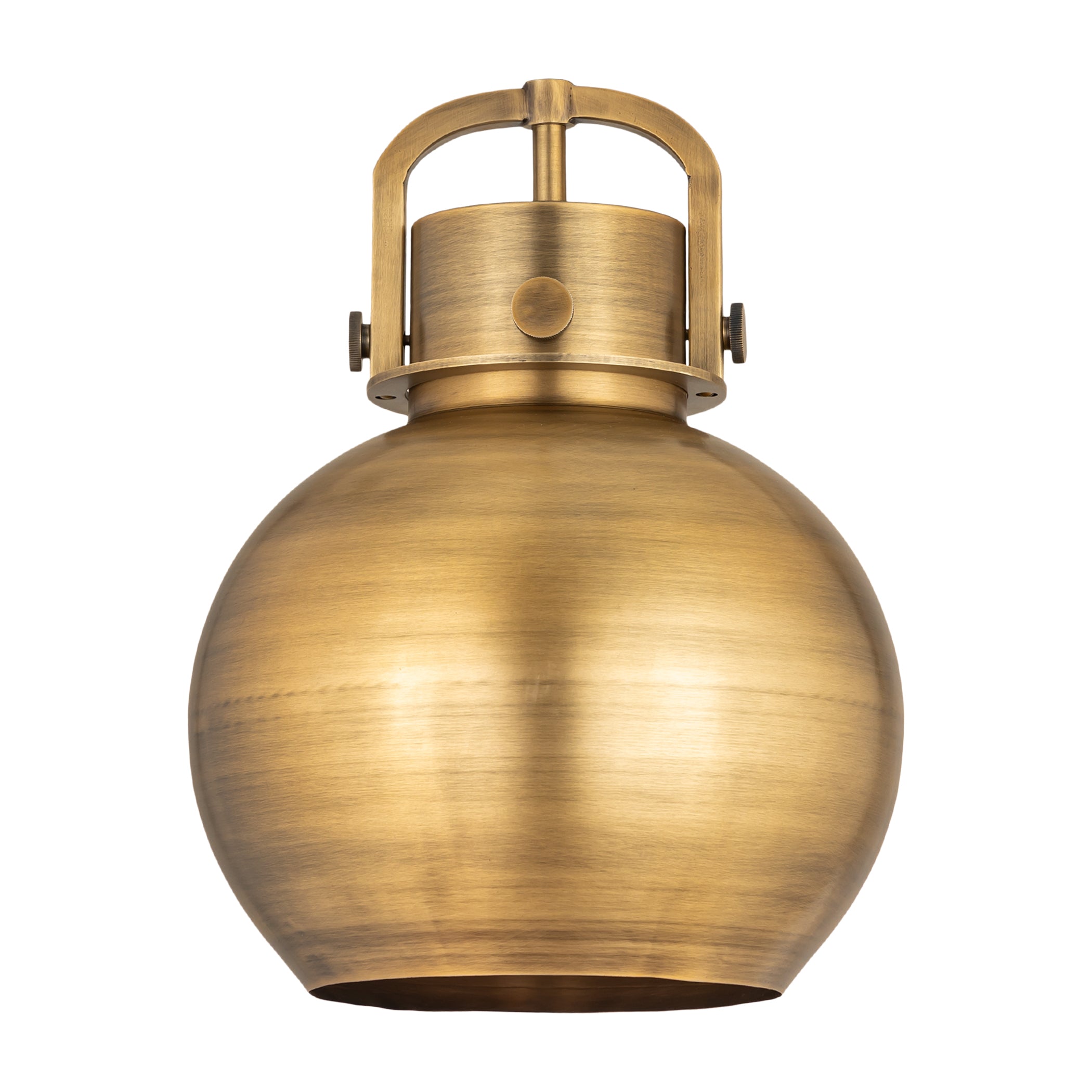 Downtown Urban Metal Shade Brushed Brass