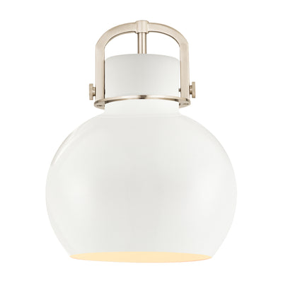 Downtown Urban Metal Shade Brushed Brass