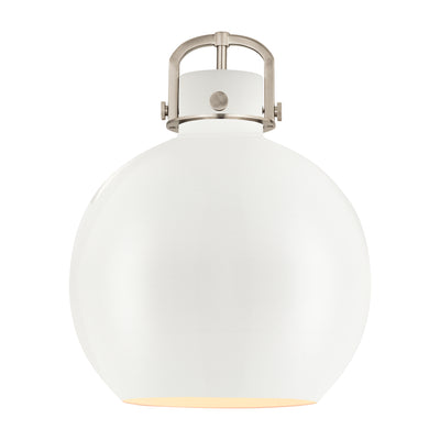 Downtown Urban Metal Shade Brushed Brass Steel