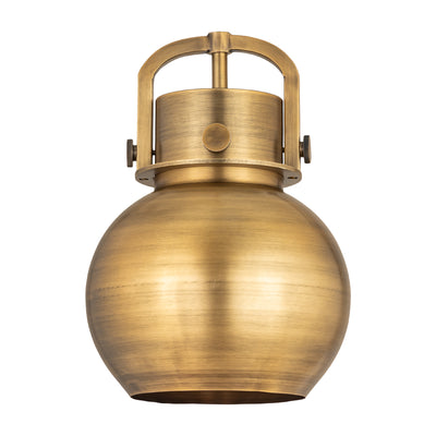 Downtown Urban Metal Shade Brushed Brass