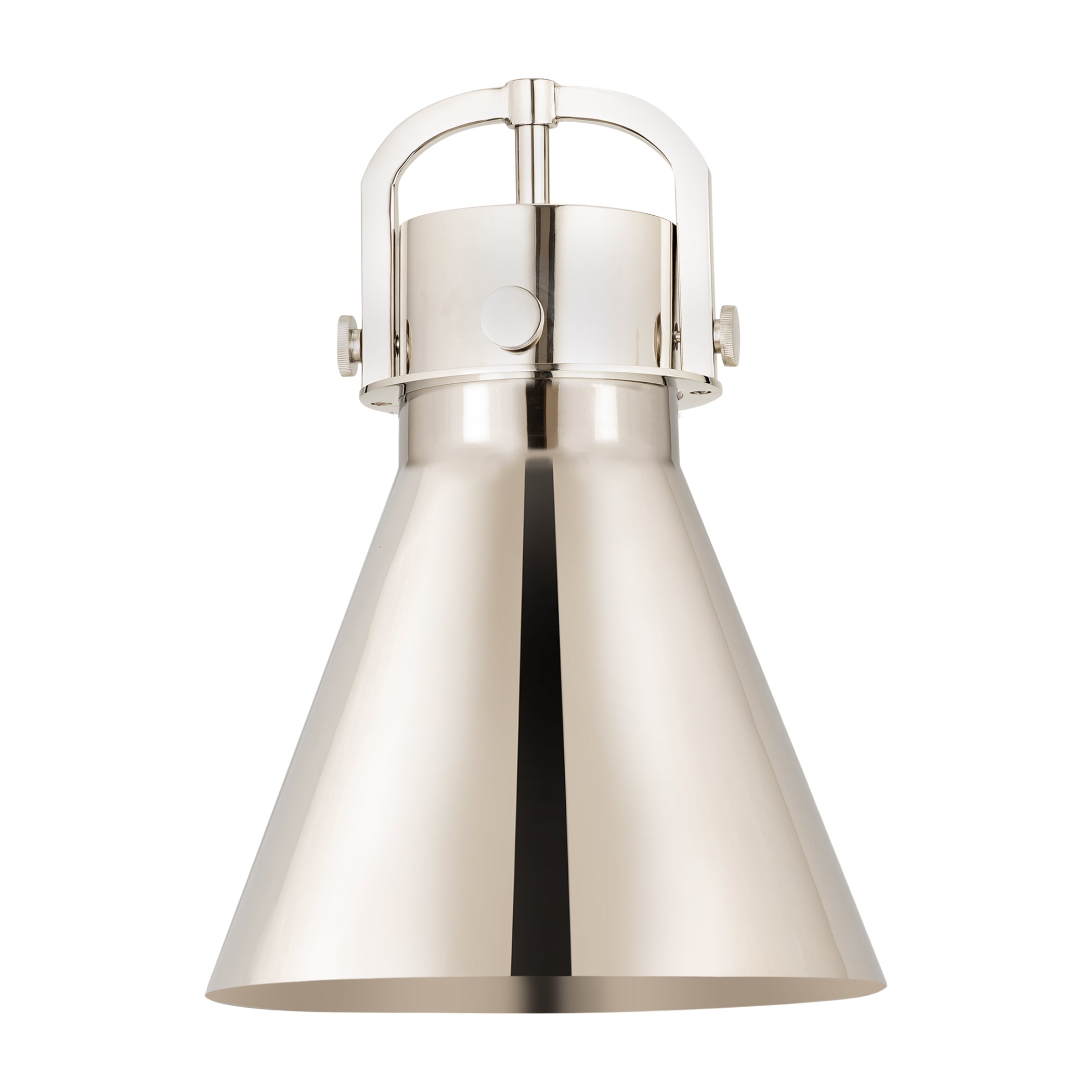 Downtown Urban Metal Shade Brushed Brass 10"