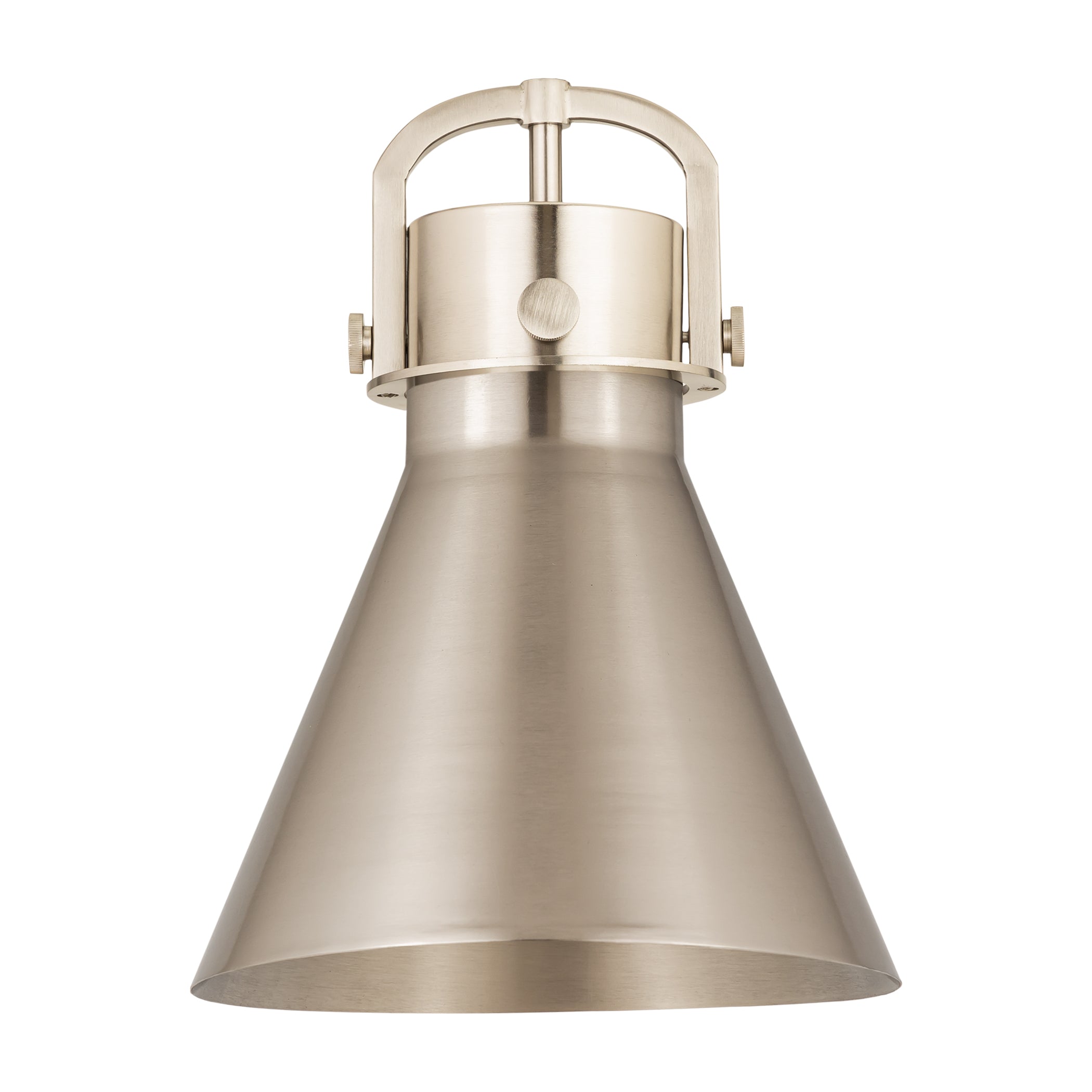 Downtown Urban Metal Shade Brushed Brass 10"