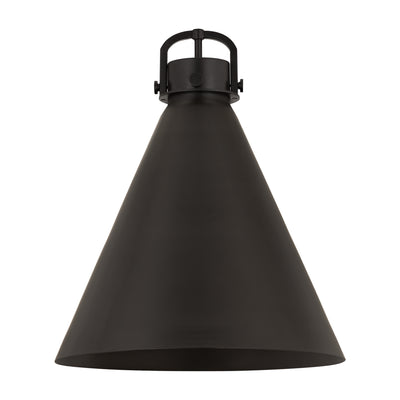 Downtown Urban Metal Shade Brushed Brass