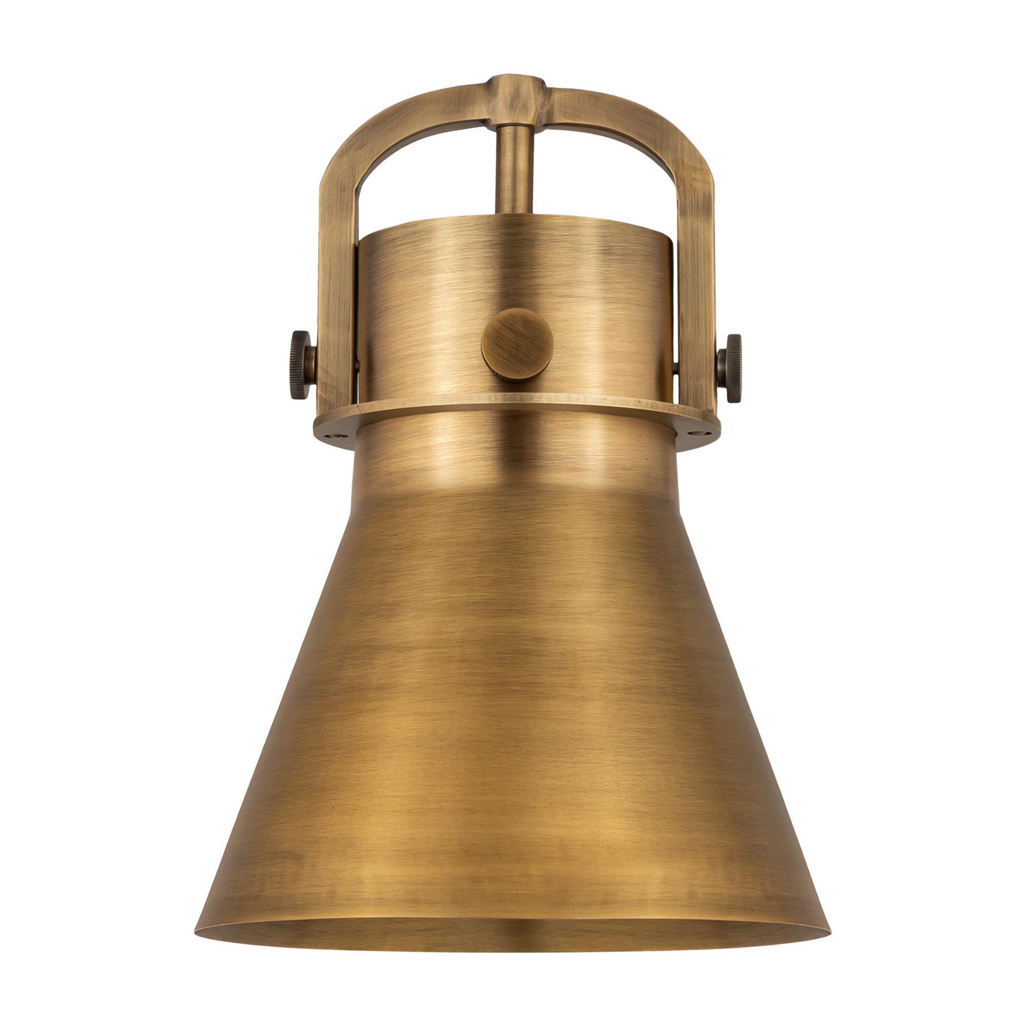 Downtown Urban Metal Shade Brushed Brass