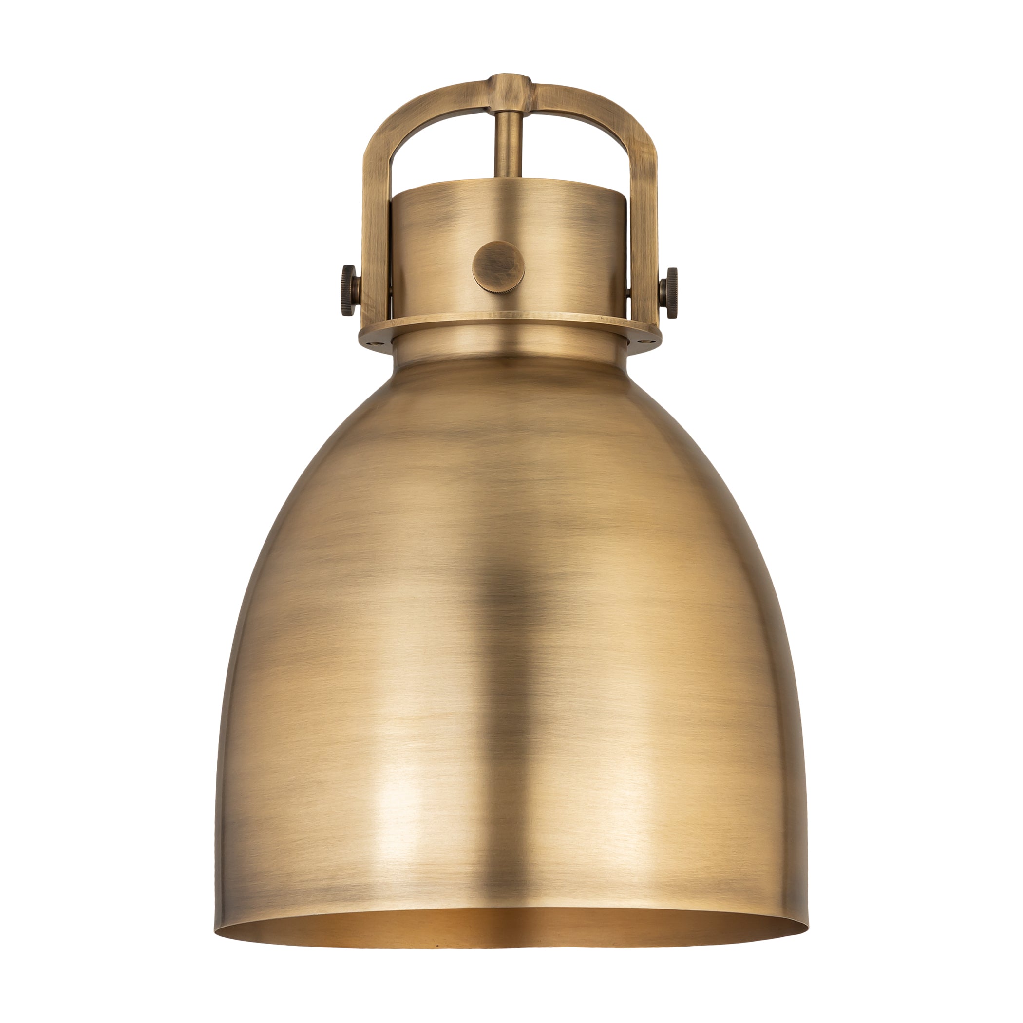 Downtown Urban Metal Shade Brushed Brass