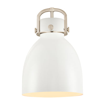 Downtown Urban Metal Shade Brushed Brass