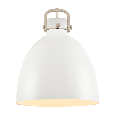 Downtown Urban Metal Shade Brushed Brass