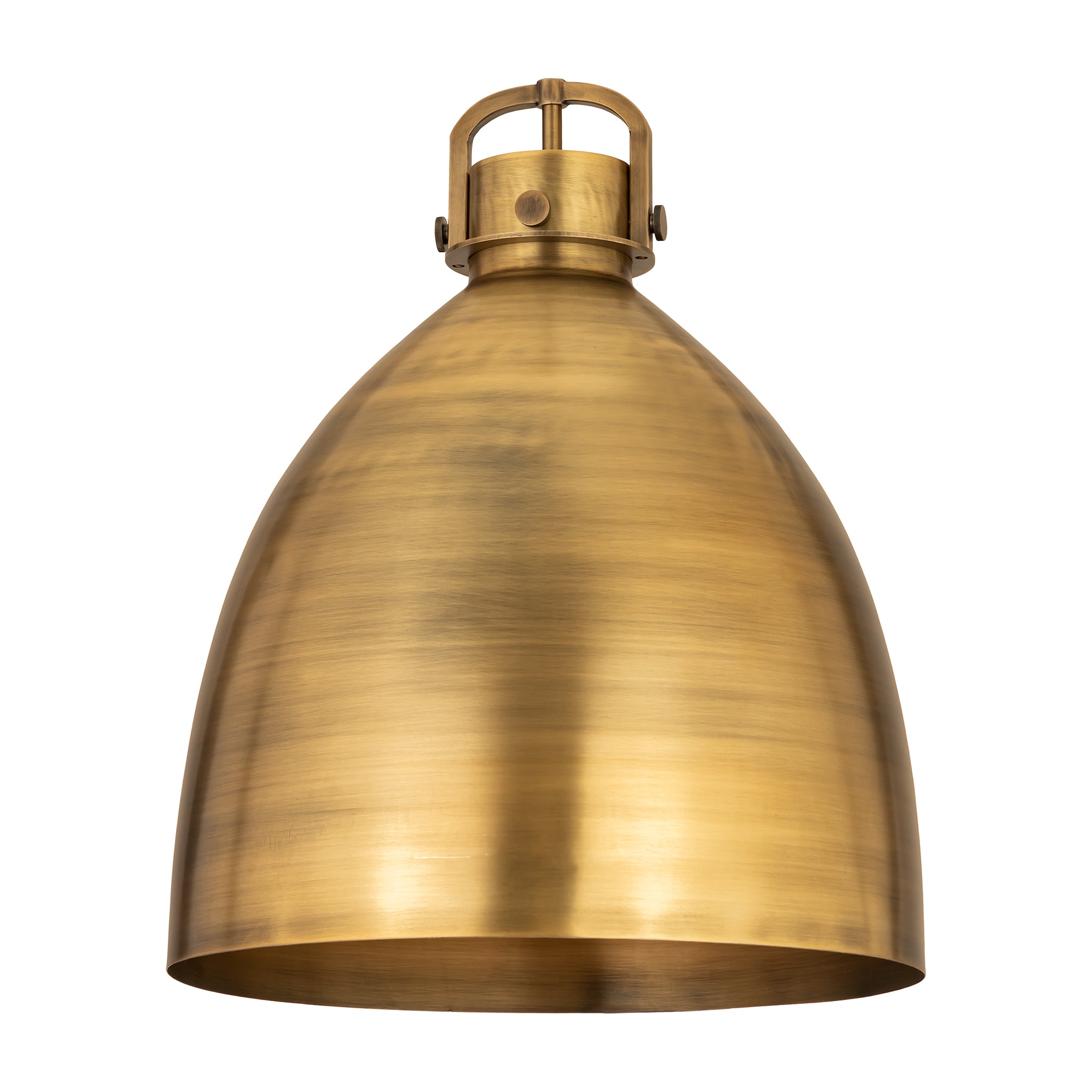 Downtown Urban Metal Shade Brushed Brass